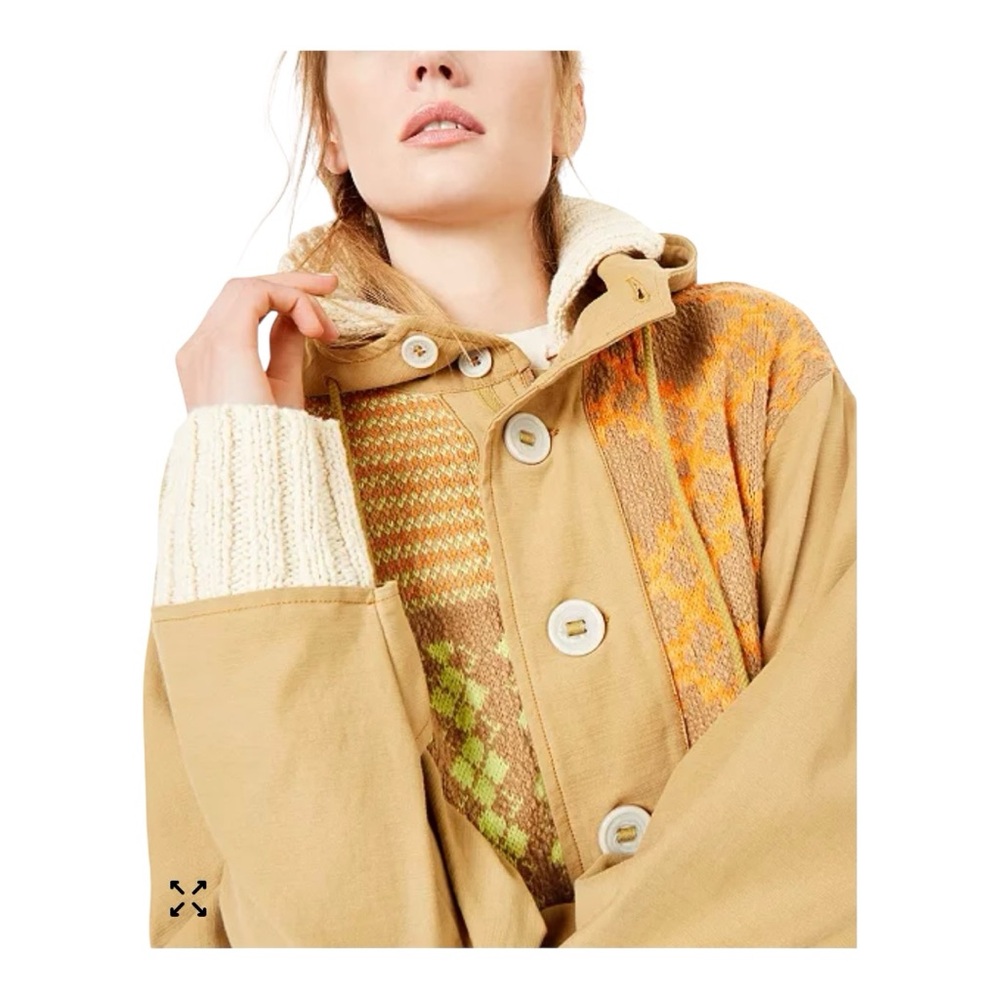 FREE PEOPLE Reno Knit Jacket, Size L. - Picture 3 of 13